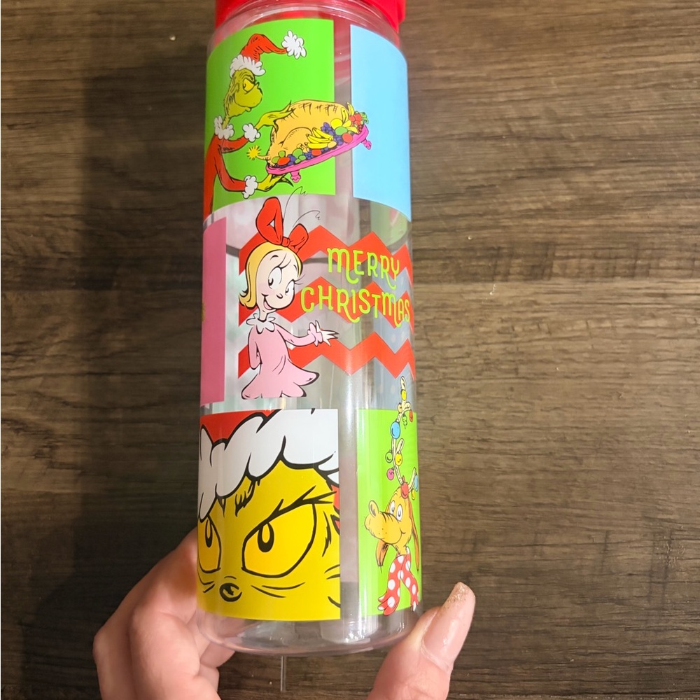 Dr. Seuss Grinch Water Bottle
